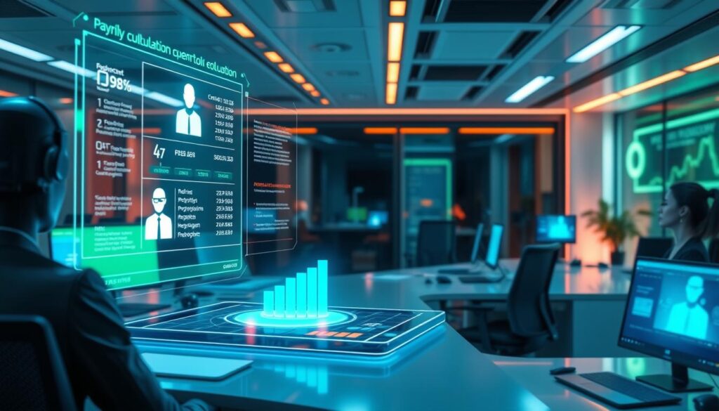 AI-driven payroll processing