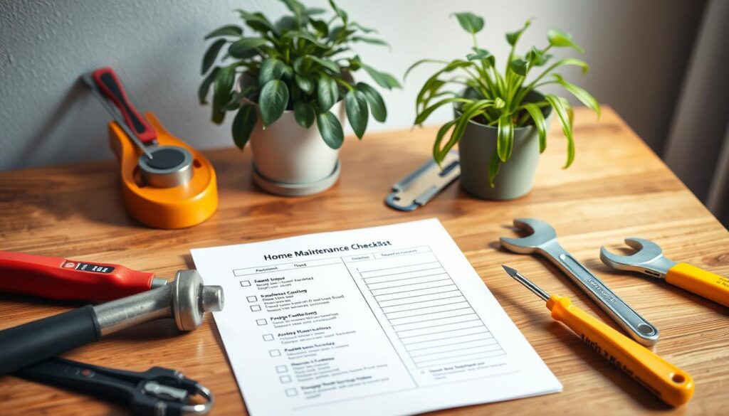 home maintenance checklist