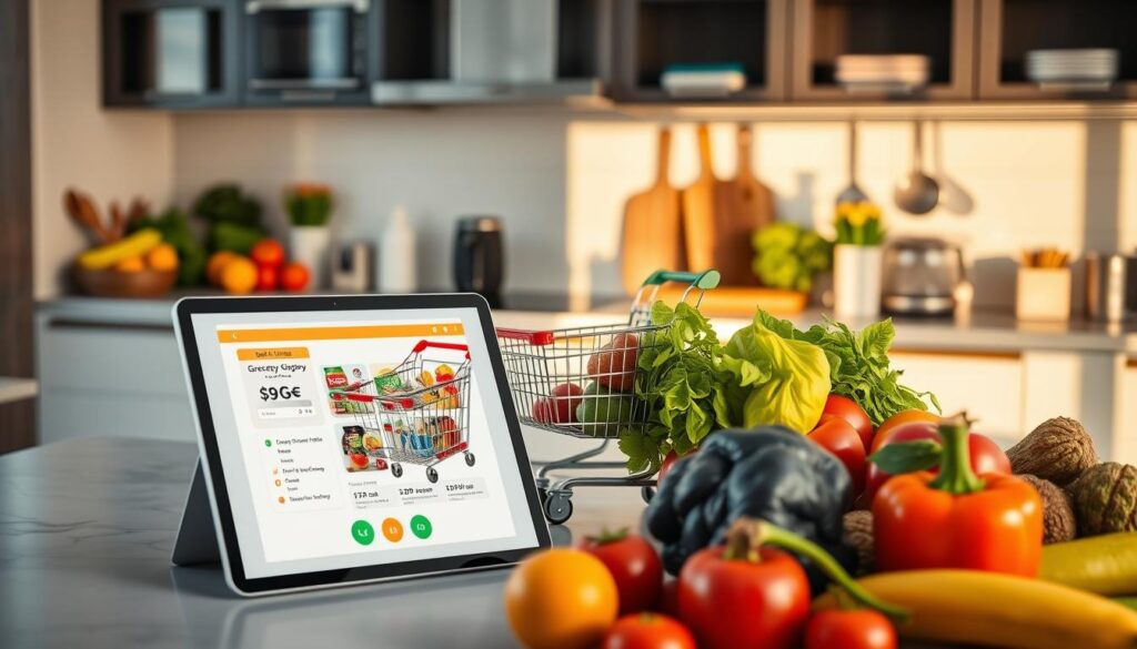 online grocery shopping